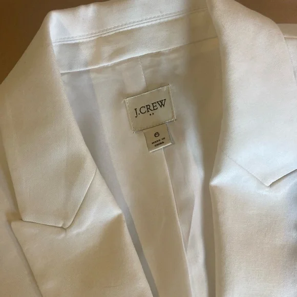 J. Crew Classic White Blazer - Picture 4 of 9